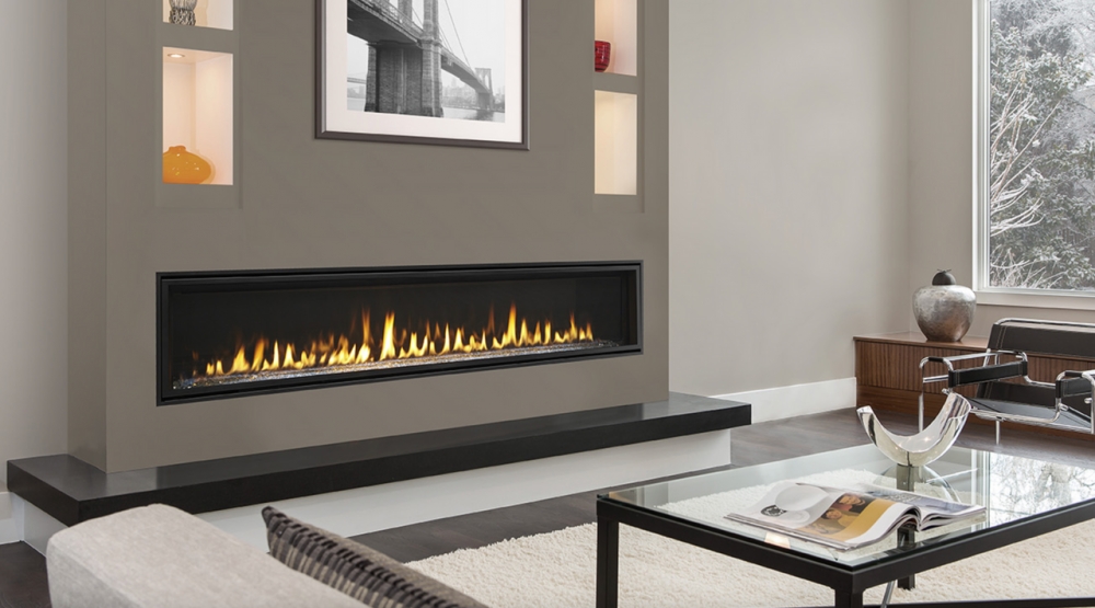 gas MAJESTIC Echelon II 72 Gas Fireplace DV