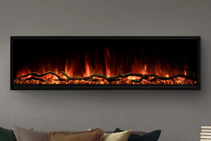 electric MODERN FLAMES Landscape Pro Slim 68"