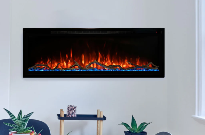 electric MODERN FLAMES Spectrum Slimline 100"