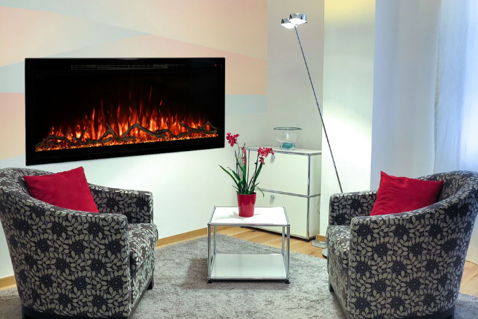 electric MODERN FLAMES Spectrum Slimline 50"